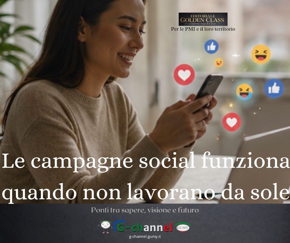 Le campagne social funzionano meglio quando non lavorano da sole